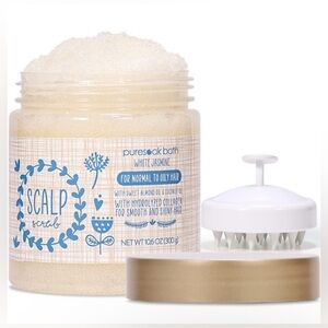 NIB Natural Sugar Scalp Scrub with Scrubber Set